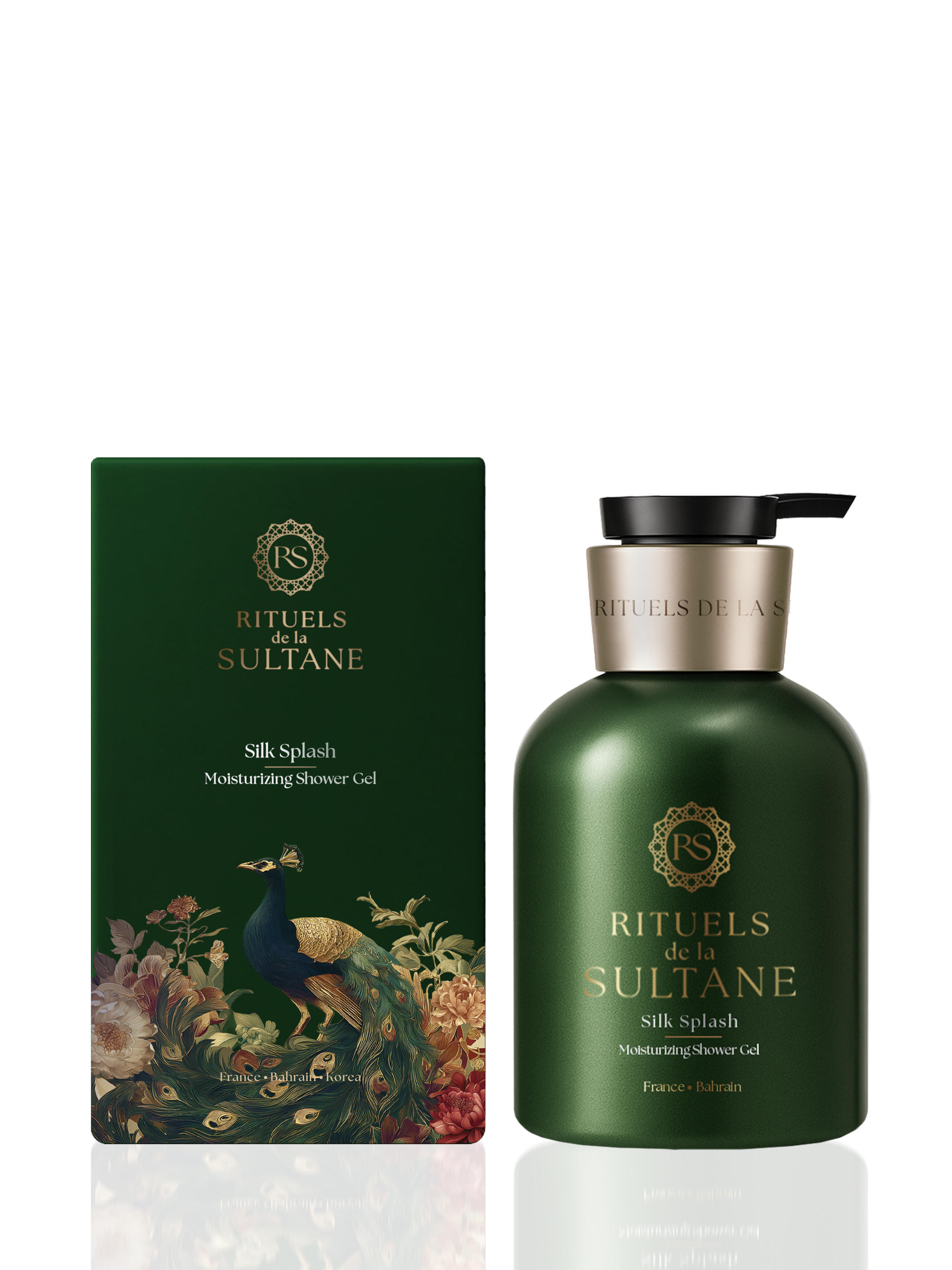 Гель для душа увлажняющий Silk Splash 400 мл