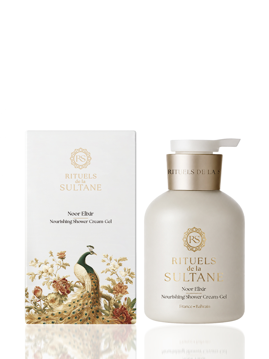 Крем-гель для душа питательный Noor Elixir